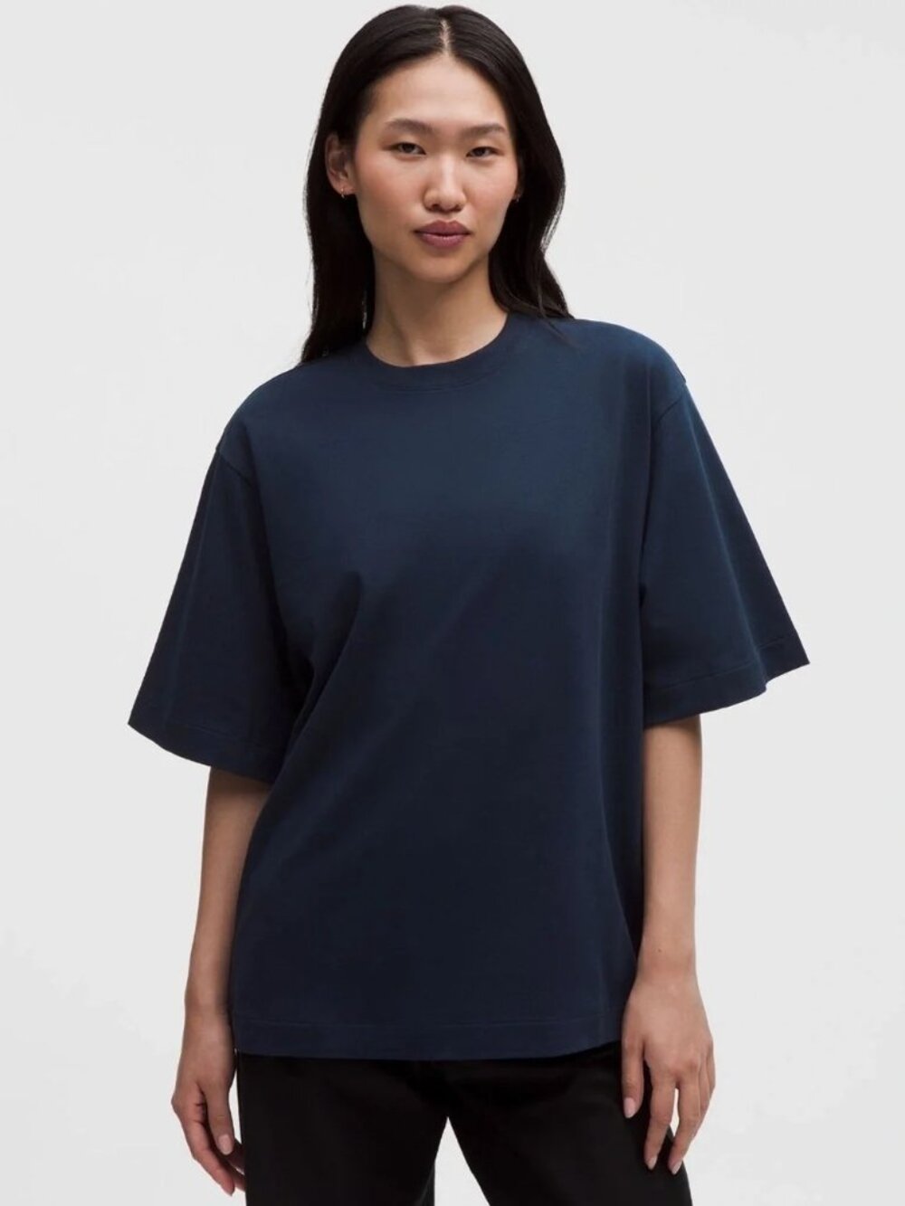 Lululemon Heavyweight Cotton Oversized T-Shirt | True Navy | NWT | Size XS